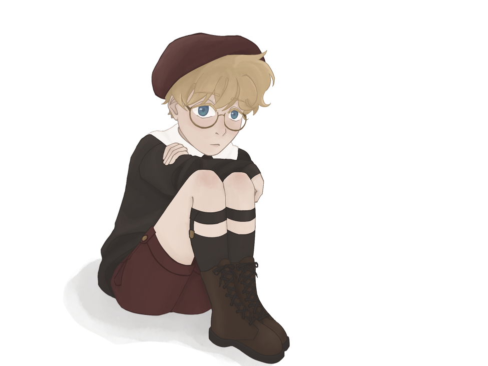 digital art of me in a silly little outfit